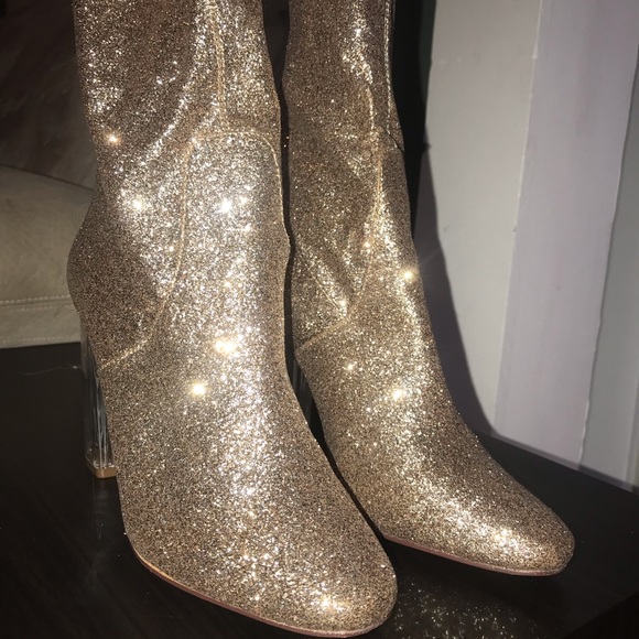 Charlotte Russe Shoes - Glitter Booties